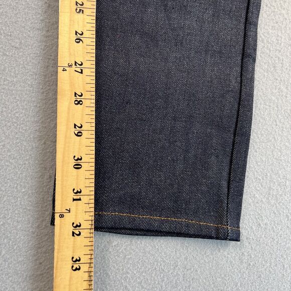 NWT‎ Saturdays NYC Charlie Skinny Slim Fit Raw Indigo Mid Rise Denim Jeans 29x32 - Picture 9 of 16